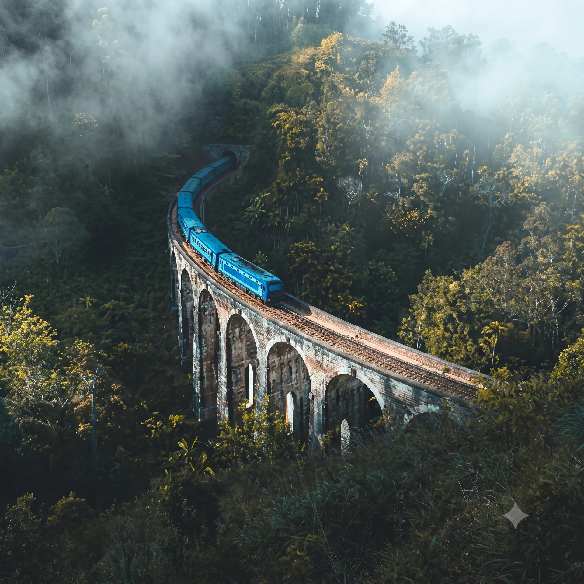 Beautiful Ella train journey